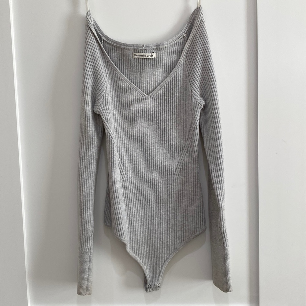 A&F Off Shoulder Sweater Bodysuit